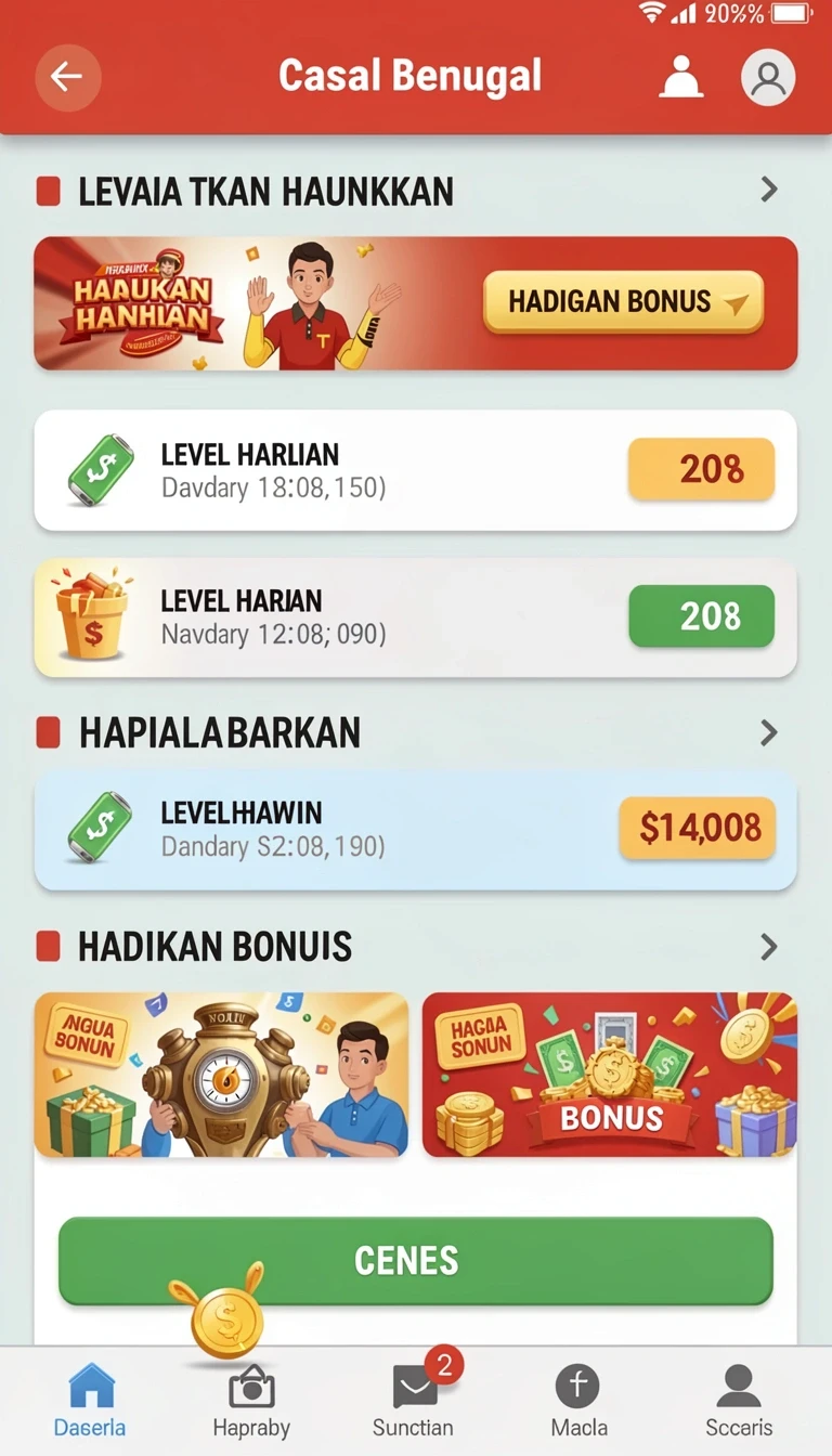 Screenshot megahoki nomor 1